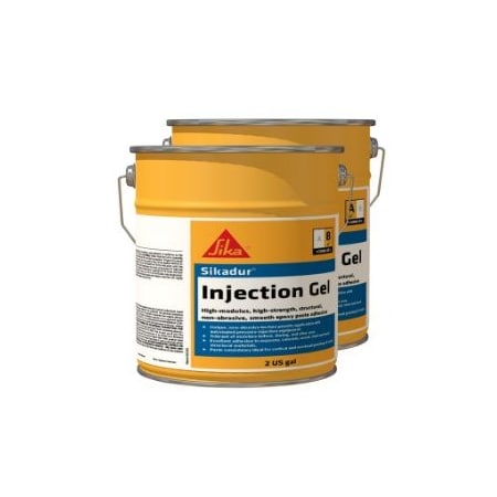 Sika Sikadur Injection Gel Series, Gray, 4 gal, Pail SIKA-107732